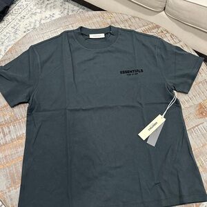 Essentials Charcoal Men's Short Sleeve Tee